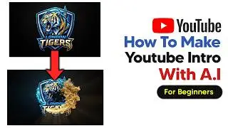 How To Make  An Intro For Youtube Videos - (Animation)