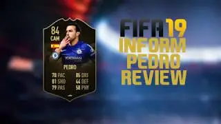 FIFA 19 INFORM PEDRO (CAM) REVIEW I 84 IF PEDRO (RW) PLAYER REVIEW