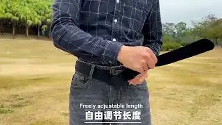 AWMN Men Outdoor Sports Alloy Snap Buckle Elastic Belt