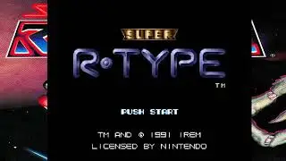 SUPER R-TYPE | SNES | PRIMEIRA JOGATINA AT&Eacute; O GAME OVER!!