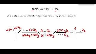 Gram to Gram Stoichiometry