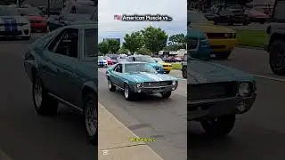 American Muscle vs European super cars #carwars #musclecar #americanmusclecars #car #edit