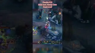 Double Kill | God King Darius Top Lane made Ekko and Alister Cry #leagueoflegends #darius