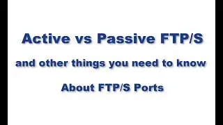 Активный и пассивный FTP: понимание портов FTP