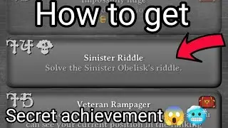 How to get secret achievement in magic rampage 🥶😱⭐ in hindi and English