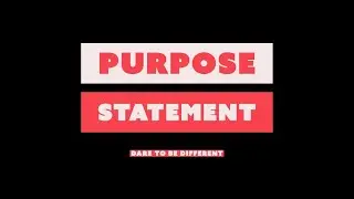 Purpose Statements | Dare To Be Different with Alisha Altieri