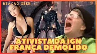 Ativista da IGN Fran&ccedil;a DEMOLIDO ap&oacute;s criticar desenvolvedor de jogos Stellar Blade