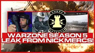 Season 5 Teaser Video from Nickmercs (Moving Train in the Warzone Map? + Links to New Operators?)