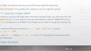 How to Fix the PostTooLargeException in Laravel for Large File Uploads