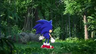 Unreal engine/Sonic frontiers: Sonic in the jungle