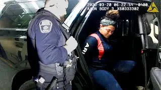 Hit-and-Run Driver Flashes Police Badge - Bodycam Fails