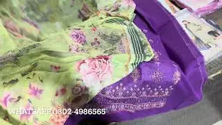 Original Slub Karandi Heavy Embroidery 3pc Just 2099