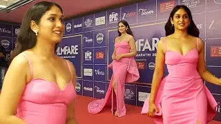 Priyadarshini Indalkar Slays the Pink Carpet at Filmfare Marathi in Designer Glam 💖 | Hasyajatra 