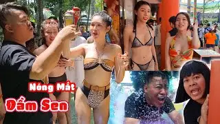 Nóng Mắt Với Thu Phương Khi Đi Đầm Sen, Quẩy Bung Lụa Cùng Cả Nhóm