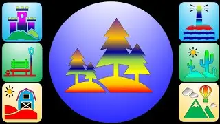 Pattern 3: Awesome Landscape Transformation for relaxation, meditation and sleep