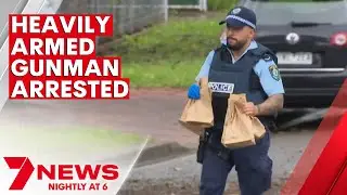 Heavily armed gunman arrested in  citizen's arrest at Smithfield | 7NEWS