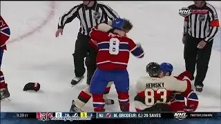 Milan Michalek vs Brandon Prust Mar 15, 2014