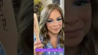 My Favorite! Rene of Paris Wooden Wig Brush