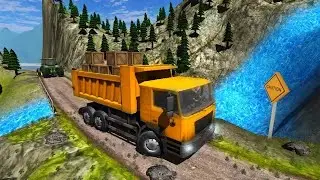 Heavy Cargo Truck Driving 🚚 | Offroad Mountain & Snow Road Simulator | Android Game