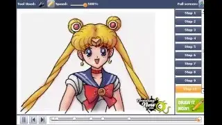 How to Draw Sailor moon