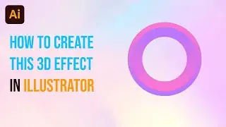 How to make this in adobe illustrator 2021 #shorts