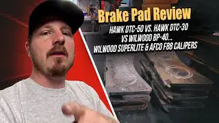 Results: Wilwood BP-40 vs. Hawk DTC-30 vs. Hawk DTC-50 for Endurance Racing - 7420 Pad Shape