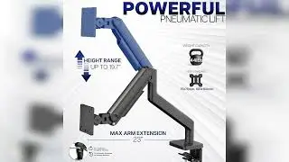 Review: VIVO Heavy Duty Aluminum Ultrawide Monitor Tension Arm for up to 49 inch Screens, Hold...
