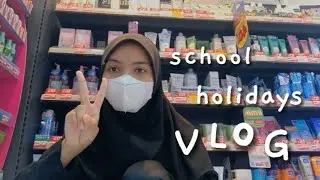 VLOG || SCHOOL HOLIDAYS (´ε｀ )♡