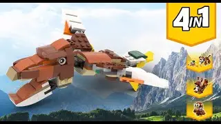 Lego 31044 Pterodactyl Dinosaur Alternative Build | Park Animals
