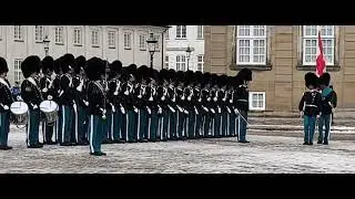 The&nbsp;Changing of the Gard, Copenhagen (DK), 09.01.2026. (Amalienborg)
