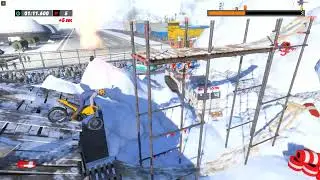 Snow 🧊 Bike Stunt Fails 😆 : Trails Rising #trialsrising #stunt #bikestunt #woi #worldofinternet