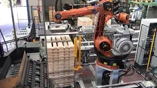BOTTENE Automation for pallet nailing line