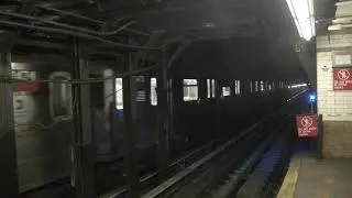 Not In Service R62A passing by 157th Street (4K)