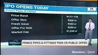 Prince Pipes & Fitting Rs 500 Crore Public Offer