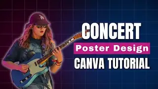 How to Design Poster in Canva for Music Concert