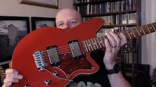 Reverend Descent W Baritone in Medieval Red - The Alan Harwood Guitar Collection 45