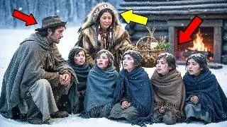 Frontier Teacher With 5 Orphans Trapped in Blizzard &mdash; Sioux Healer Teaches Them to Survive Winter