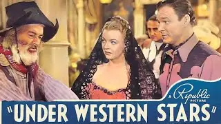 🤠 Under Western Stars (1938) - A Hero&rsquo;s Journey Through the Wild Frontier!