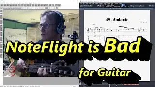 Is Noteflight Really BAD for Guitar? - watch this comparison with Finale and Guitar-Pro