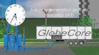 #Turbine #oil #regeneration #CMM-6rl machine. #Waste #turbine #oil #regeneration CMM-R