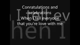 Congratulations by Cliff Richard lyrics 480