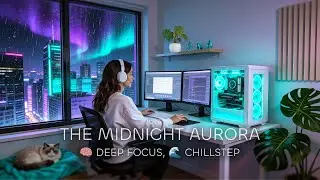 The Midnight Aurora | 🧠Deep Focus, 🌊 Chillstep,💡Study & Creative Flow | Alira EchoWave