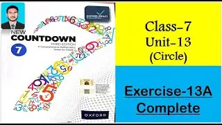Class 7 Math Exercise 13A solution complete || New countdown third edition book 7 exercise 13A
