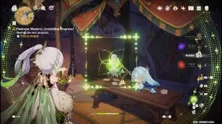 Ruins Exploration: Field Wise center - Intro , Outro & Character dialogues ( Genshin Impact ) .