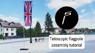 Flagsystem Telescopic Flagpole assembly