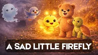 A sad little firefly | Animated Fairy Tales for Children | Story time | Bedtime Story