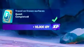 Travel on frozen surfaces Fortnite