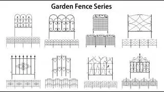 Black Wrought Iron Fence Panels | Decorative Wrought Iron Fence Panels Wholesale