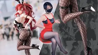 漆皮 高跟 漁網襪！亞紀兔女郎登場!【蝦米搶先看】