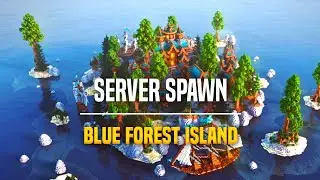 Best Server Spawn || BLUE FOREST ISLAND